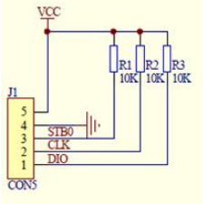 TM1638 Module 5 pin connector.png