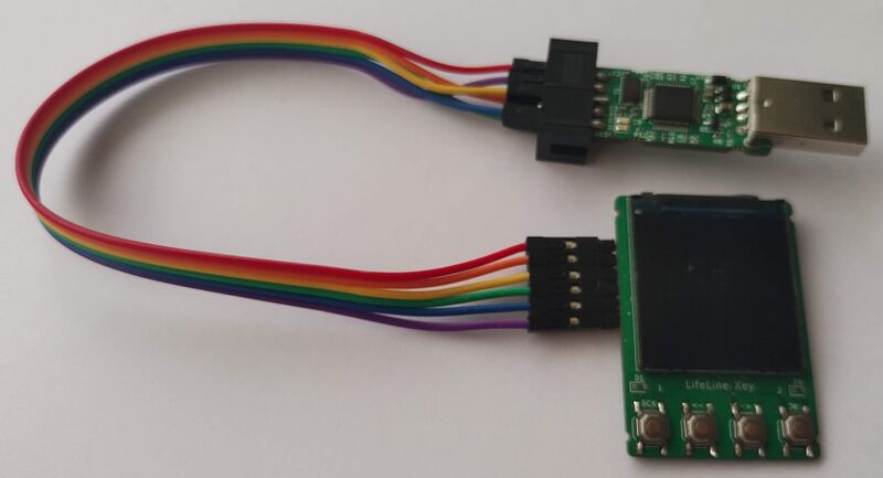 File:DIY Blackmagic Probe + target.jpg