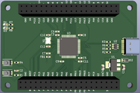 MCUSTM32F446 3D rendering - top view.png