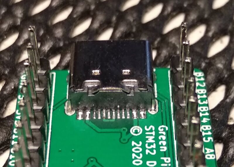 File:USB-C Connector - hand soldered.jpg